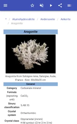 Nitrates and carbonates android App screenshot 5