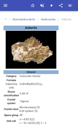 Nitrates and carbonates android App screenshot 6